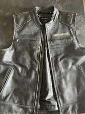 Leder Kutte/ Weste  Harley