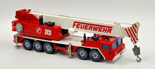 ? SIKU FAUN Feuerwehr-Autokran 4010 1:55 – ausfahrbar, Haken & Stützen, top ✔️