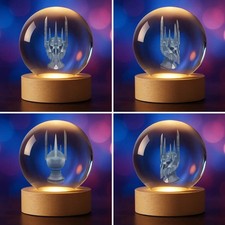 3D-Kristallkugel Herr der