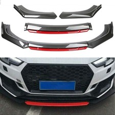 Für AUDI A1 A3 S3 A4 B7 B8 Universal Auto Frontspoilerlippe Frontlippe Spoiler