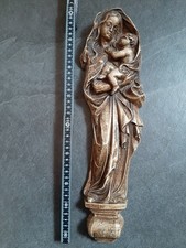 Madonna mit Jesuskind aus Gips