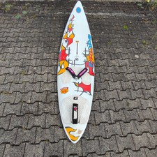 87 l Tekkno  "Drops" Surf-Waveboard Rarität m. Finne