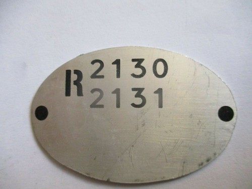 Typenschild oldtimer schild - typenschild,