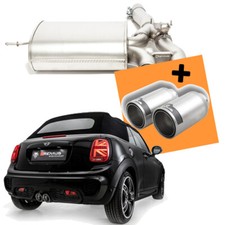 Remus Racing Klappensportauspuff 2x98 Street Race Mini F57 F56 Cooper S Facelift