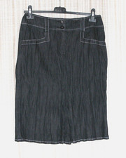 Jeansrock Größe 38 Schwarz
