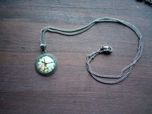 Halskette steampunk uhr - halskette, paris