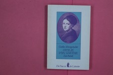 272995 Ulrich Janetzki OTTILIE VON GOETHE Ullstein Taschenbuch Goethes