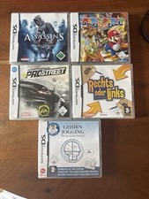 Nintendo DS Spiele Paket – 5 Klassiker Assassins Creed, Mario Party, NfS ProStrt