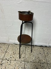 50er 60er  Stand Aschenbecher Ständer  Zigaretten Ascher mid century  Teak