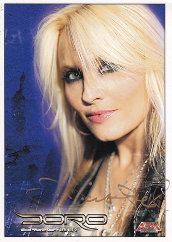 Autogramm doro pesch - -,
