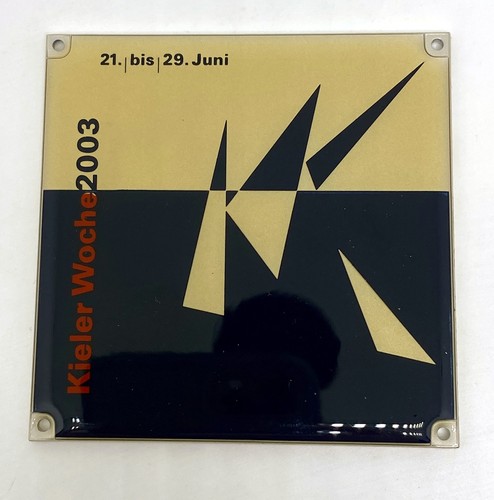 Plakette kieler woche 2003 - plakette,