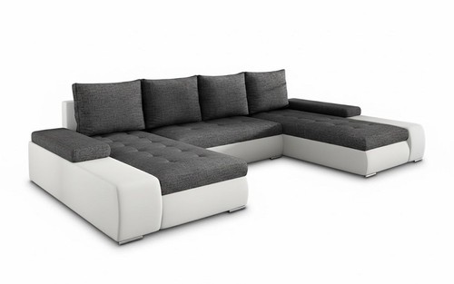 Wohnlandschaft form luxus - u-form,