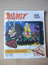 Asterix (Das Fest) Heft: Geschichte mit Rubbelbildern / Letraset J. F. Schreiber