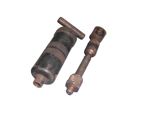 Antike fettpresse fettspritze - antike,
