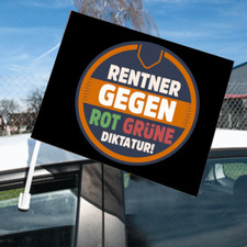 Rentner gegen rot - rentner, grüne