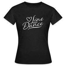 Heart Line Dance Frauen T-Shirt