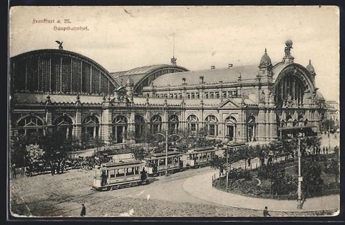Ansichtskarte frankfurt m - frankfurt, a.