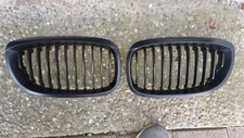 BMW 3er E46 Coupe Nieren Kühlergrill Schwarz 