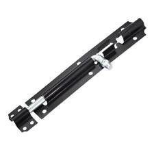 SCHWERLAST SCHWARZ TURMBOLZENSCHLOSS SCHIEBETOR GARTEN HOLZTÜREN 8 ZOLL