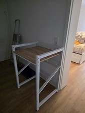 Waschmaschinenumbauschrank Regal über Waschmaschine, Höhenverstellbar Wäschetroc