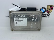 BMW E46 318i engine control