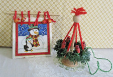 Puppenstube Weihnachten