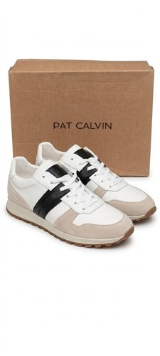 Pat calvin men white - men, leather