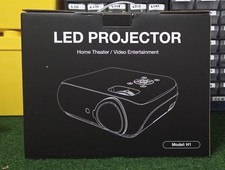 Hopvision H1 LED-Beamer Projektor Full HD 1080p Bluetooth USB HDMI  