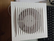 2 Wohnraumventilator / Wandlüfter Feuchträume weiß für Bad und Toilette