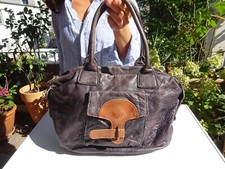 LIEBESKIND Berlin Premium Schultertasche Leder Vintage Braun Germany TOP