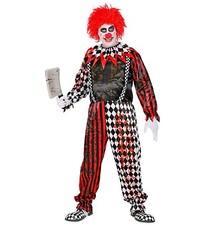 Killerclown Overall mit Kragen