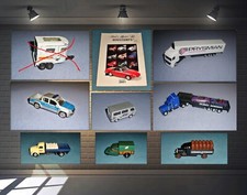 Modell LKW <> PKW <> Hänger Garage " 1:87 " HERPA" - Minichamps - Nr.3 -