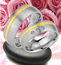 2 st Ringe Trauringe Eheringe