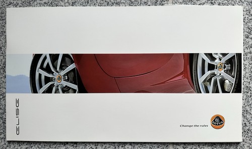 Lotus elise prospekt - lotus, /