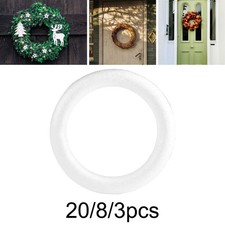 Schaum Kranz Ringe Ornament