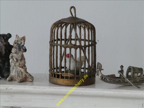 Antiker vogelkäfig 4 - , h.