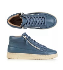 VITAFORM Damen-Hightopsneaker Softnappa seitl. Reißverschluss Sohle Marla.    Si