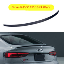 Hinten Heckspoiler Echter Carbon Optik Spoilerlippe Für Audi  2018-24 A5 S5 RS5