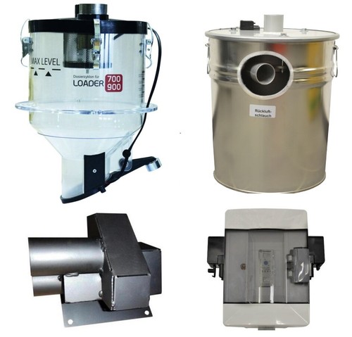 Komplettes pellet saugsystem - komplettes, pellet-saugsystem