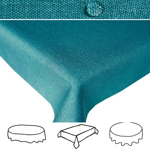 Tischdecke leinen optik - leinen,