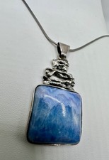 Antiker Larimar Halskette