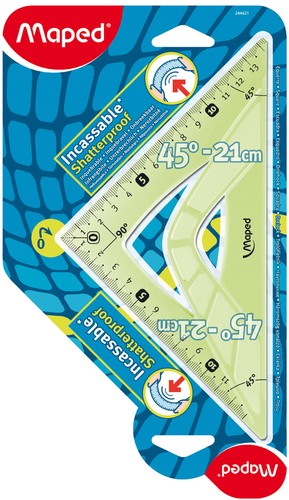 Maped zeichendreieck flex - zeichendreieck, 45