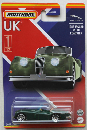 Matchbox 1956 jaguar xk140 - 1956,