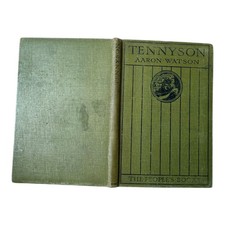 Antique Tennyson Biography by Aaron Watson - People's Books Series