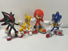 Sonic Comansi Sega 4 x Figur mit Knuckles Tails Shadow nach den Filmen Set