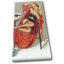 Vintage Girl Poster Sexy Retro