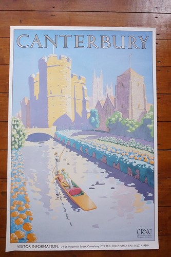 1996 canterbury river poster - river,
