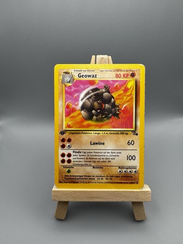 Pokémon karte geowaz 1 - karte, 36/62