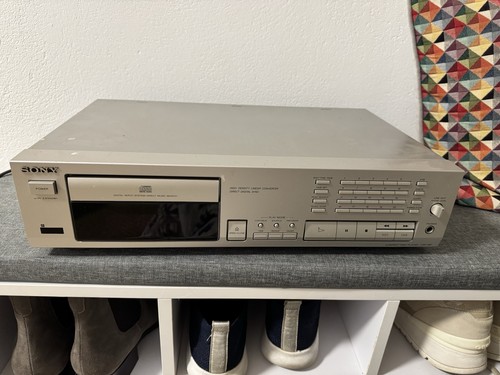 Sony cdp 291 - cd-player, silber