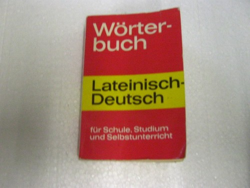 Lateinisch deutsch wörterbuch - lateinisch-deutsch,